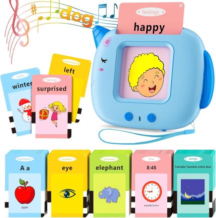 Talking Flash Cards for Toddlers 1 2 3 4 Year Olds, Montessori Language Learning