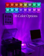 3D Ocean Projector Lamp With Remote 16 Color options - Image 3