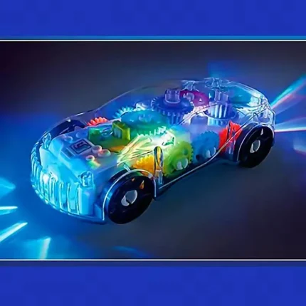 Electric car Universal transparent concept car