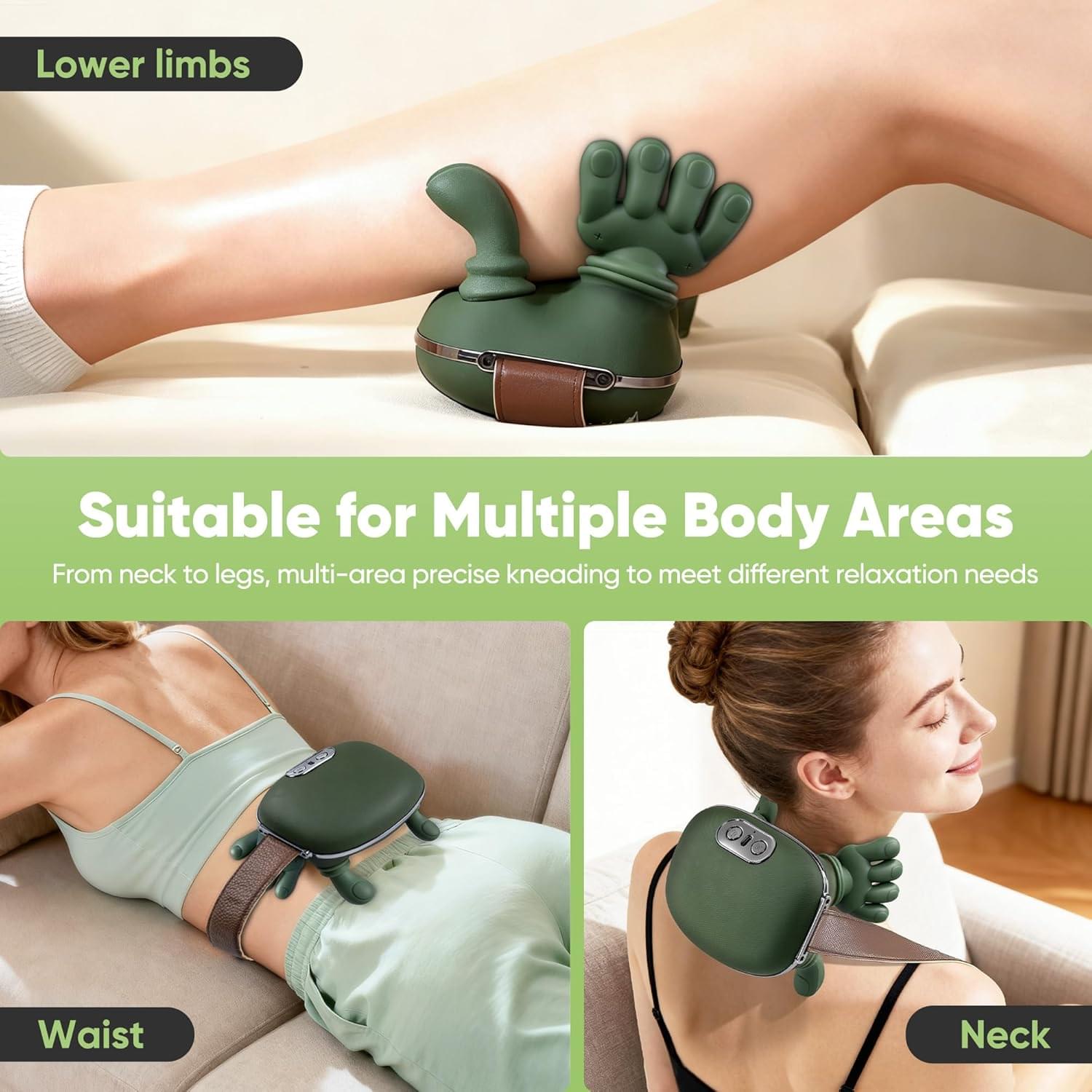 Bionic Heated 4D Shiatsu Neck & Back Massager - Image 4